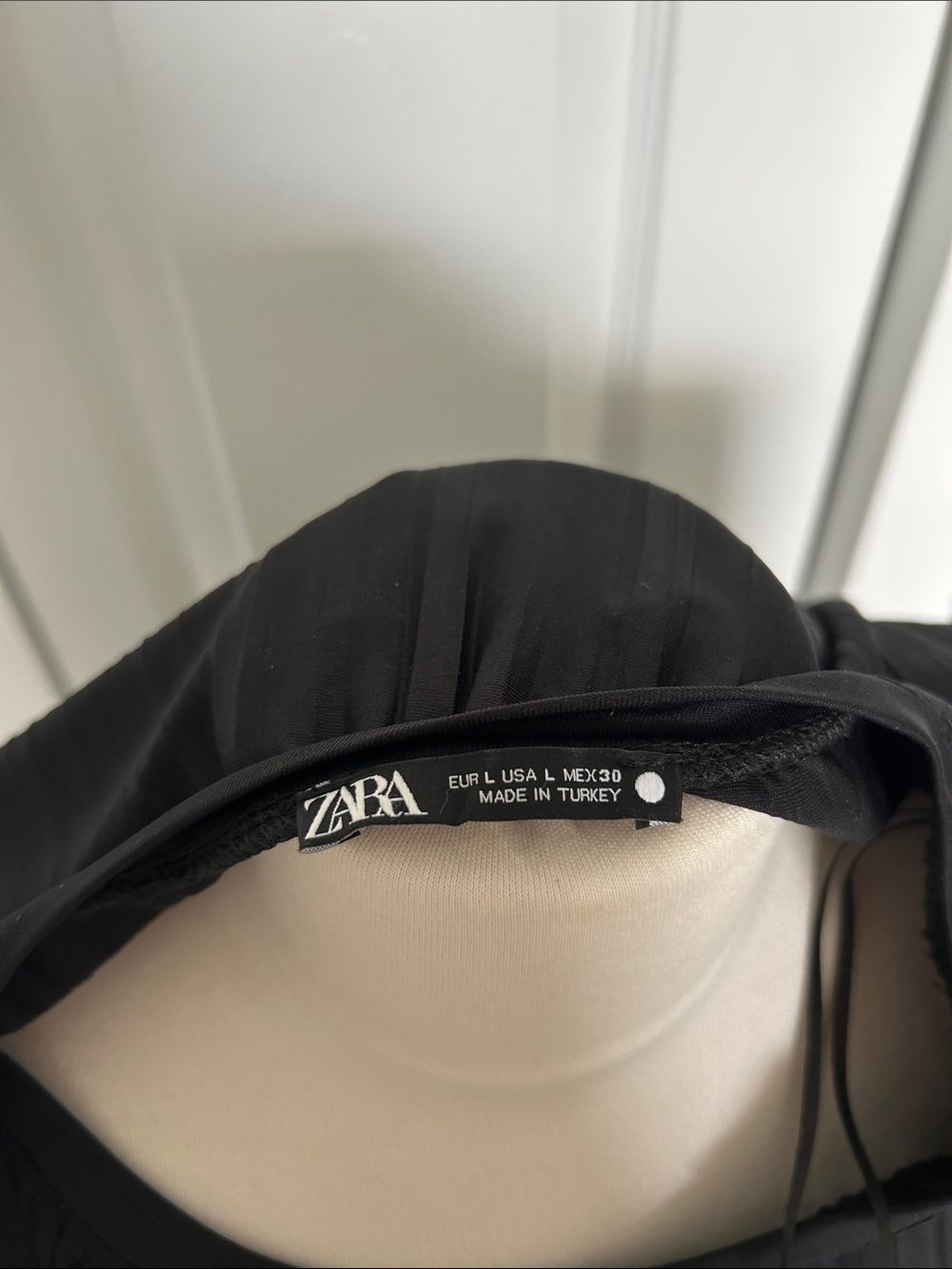 Zara pleated dress